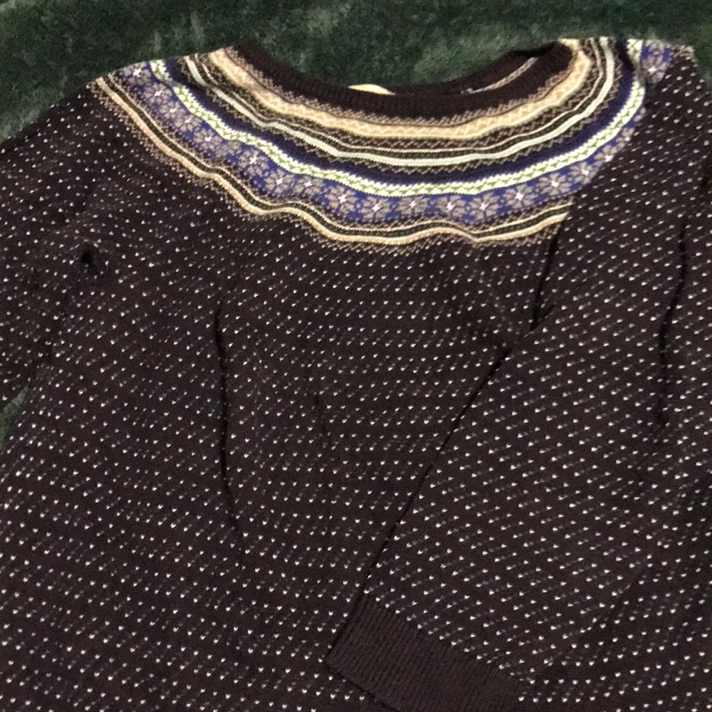 Talbots Fair Isle sweater size 3X